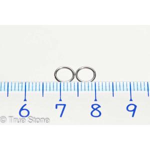 ステンレス鋼 丸カン 6mm 2個セット まと...の詳細画像2