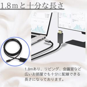 HDMI 変換ケーブル Type-C 変換アダ...の詳細画像5