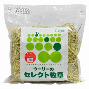 ウーリーのセレクト牧草「オーツヘイ」850g うさぎ 餌 ペット ラビットフード