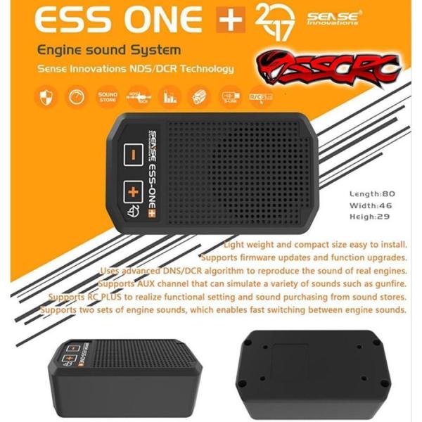 RCカー ESS-ONE plus ENGINE SOUND SYSTEM Real Engine ...