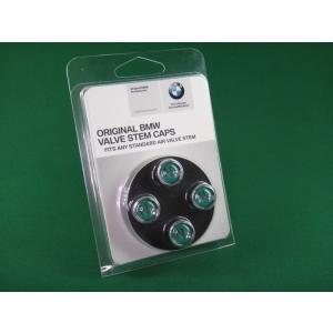 BMW純正部品: (BMW-USA純正品) BMW N2(NITROGEN: 窒素)エアバルブキャップ(4個セット)(36110439435)
