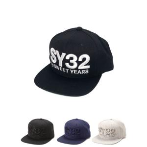 sy32 by sweetyears キャップ メンズ レディース ブランド おしゃれ ロゴ 10282