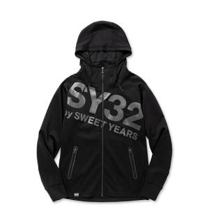 SY32 by SWEET YEARS パーカー ジップアップ メンズ ブランド おしゃれ ゴルフ ...