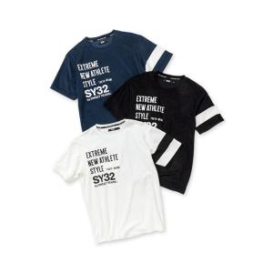 SY32 by SWEET YEARS ロゴ Tシャツ 半袖 メンズ ブランド おしゃれ