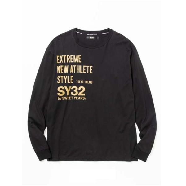 SY32 by SWEET YEARS ロゴ Tシャツ ロンT 長袖 メンズ ブランド おしゃれ か...