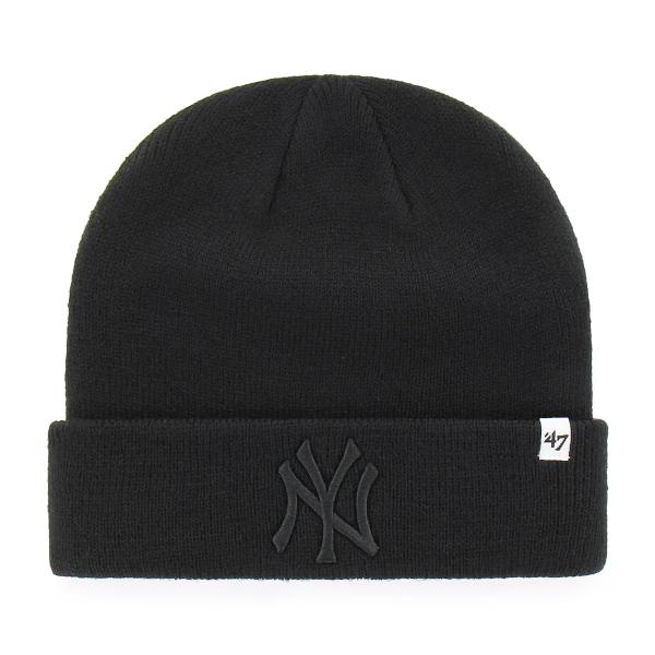 '47ブランド ヤンキース ニットキャップ 帽子 メンズ レディース Raised' Cuff Kn...