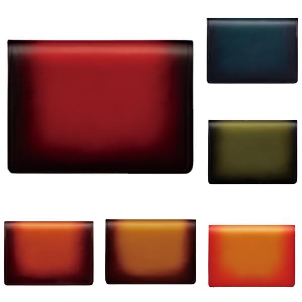 Lilyleather Design リリーレザーデザイン ビジネス カードケース 名刺入れ ぼかし...