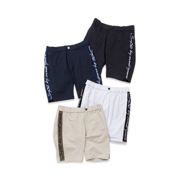 SY32 by SWEET YEARS ゴルフ ショートパンツ 半ズボン ハーフパンツ メンズ おし...