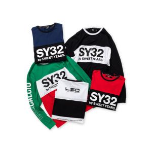 SY32 by SWEET YEARS Tシャツ 長袖 おしゃれ ブランド TNS1753 CALCIO