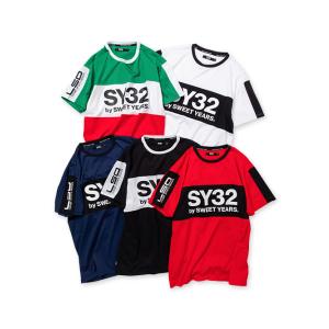 SY32 by SWEET YEARS Tシャツ 半袖 メンズ レディース おしゃれ ブランド  TNS1755