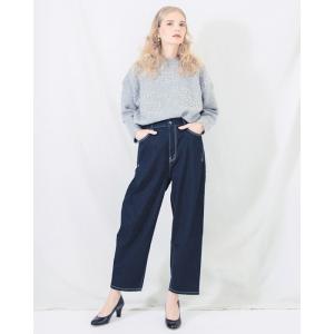 INDIMARK インディマーク デニム ジーンズ パンツ レディース おしゃれ ブランド コクーン...