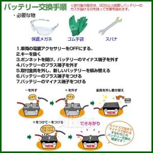 充電制御車用 バッテリー αライン 開放型 9...の詳細画像2