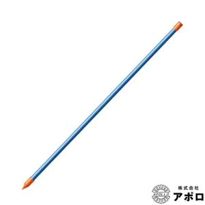 （最大1000円OFFクーポン）アポロ エリアポール1200mm 径20 - 50本入 AP-PL102H 鋼管樹脂被膜 直径20mm×長さ1,200mm