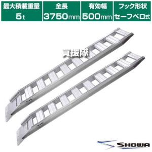 （P5倍）（クーポンで1000円OFF）（法人限定）昭和ブリッジ アルミブリッジ GP-S型 5.0t/2本セット 500幅 セーフベロ GP-375-50-50S