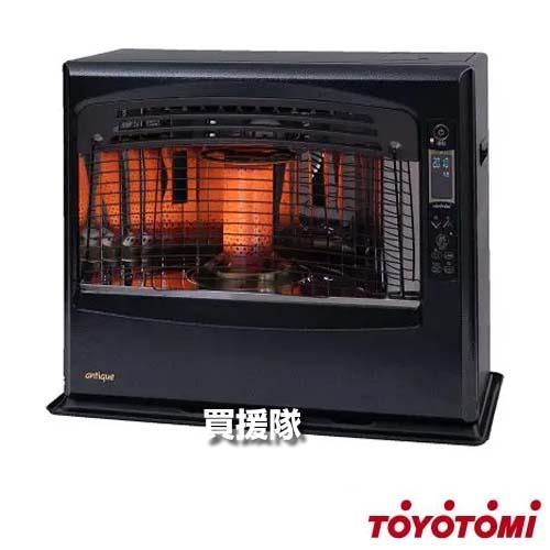 トヨトミ 石油ファンヒーター ブラック (コンクリ24畳、木造18畳) LR-68P-B