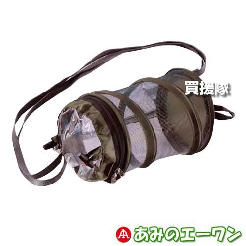 （P5倍）（3月8日限定）エーワン コンパクト虫かごコロン Dグリーン M-10-G