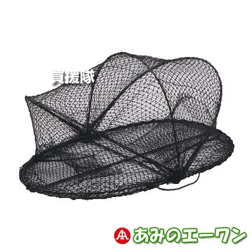 エーワン 小判カニ網 (センターフレーム式) MKK-30KB