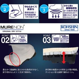 弘進ゴム 長靴 ムレノン S〜3L メンズ レ...の詳細画像2