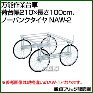 ALINCO（アルインコ） 昭和ブリッジ 万能作業台車 荷台幅160x長さ100cm