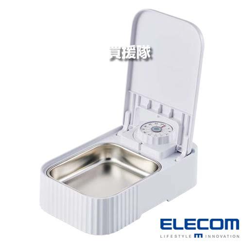 ELECOM ペット用 自動給餌器 ダイヤルタイマー式 ホワイト PET-AF06WH