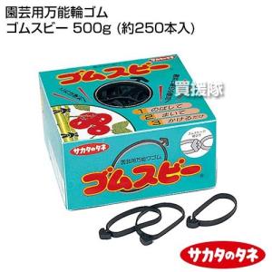 ゴムスビー 500g 約250本入 未開封  サカタのタネ 園芸用万能輪ゴム