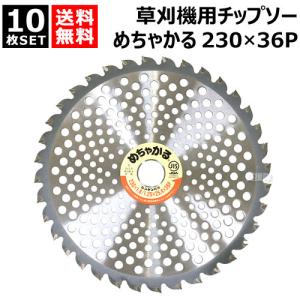 シンゲン （5枚セット） 草刈機用チップソー 230×36P めちゃかる