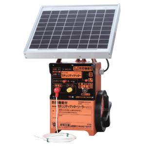 末松電子製作所 獣害用電気柵 クイック600ソーラー Qik-600S 電気柵 