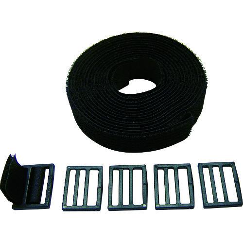 クラレトレーディング クラレファスニング 自由自在バンド 黒 25mm×3m CP-08 期間限定 ...