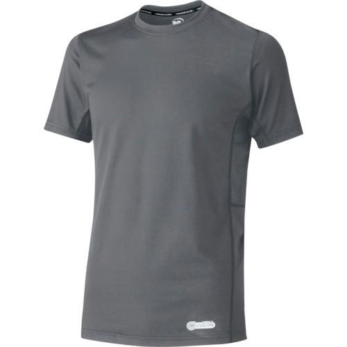 ミドリ安全 ベルデクセル 男女共用 半袖クールコアTシャツ VEC11上 グレー L VEC11-U...
