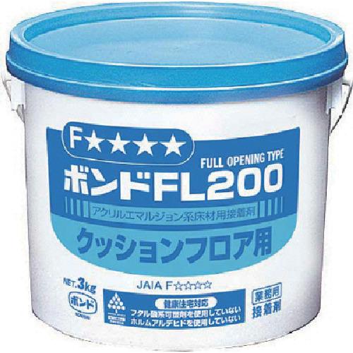 コニシ ボンドFL200 3kg ポリ缶 #40447 FL200-3 6缶入 期間限定 ポイント1...