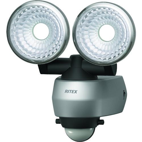 ムサシ RITEX 7.5W 2灯 LEDセンサーライト LED-AC315 期間限定 ポイント10...