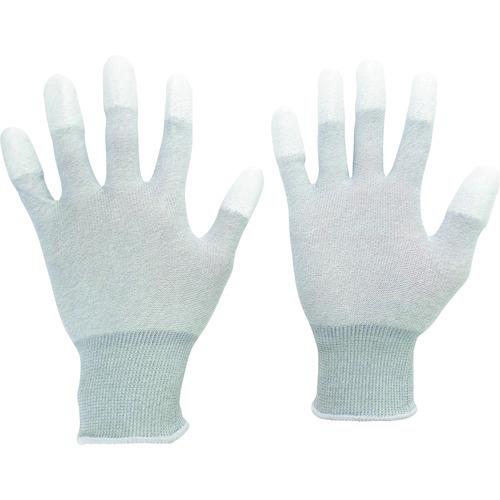 ミドリ安全 静電気拡散性手袋 指先コート MCG-801N L 10双入 MCG801N-L 期間限...