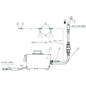 丸山製作所 ミスト発生装置 ユニバーサルミスト MUM602-1 358722 本体