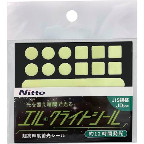 日東エルマテ 超高輝度蓄光シールJD シール 3種セット NB-SHD 期間限定 ポイント10倍