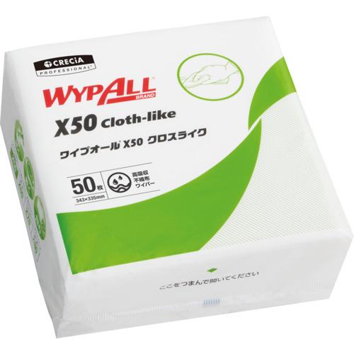 クレシア ワイプオール X50 クロスライク 4つ折り 薄手 60555 期間限定 ポイント10倍
