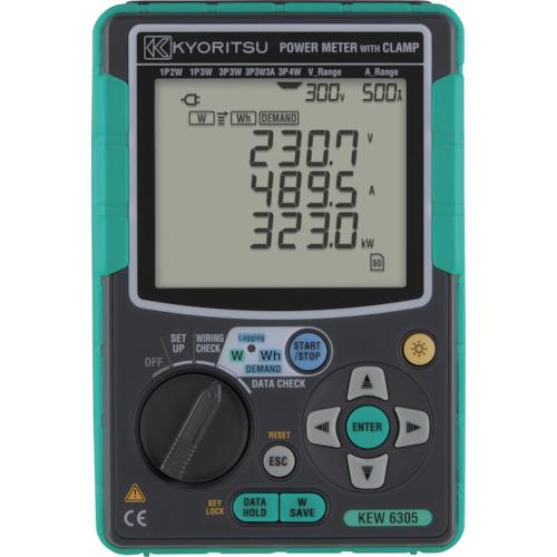 共立電気計器 KYORITSU 電力計 KEW6305 期間限定 ポイント10倍
