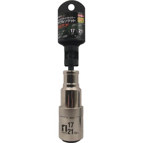 イチネンアクセス ツール事業部 MUSTTOOL インパクトドライバーソケット ダブル 17×21m...