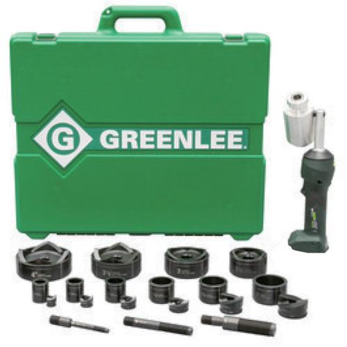 Ridge Tool Company GREENLEE インテリパンチ11トン 電動コードレス油圧パ...