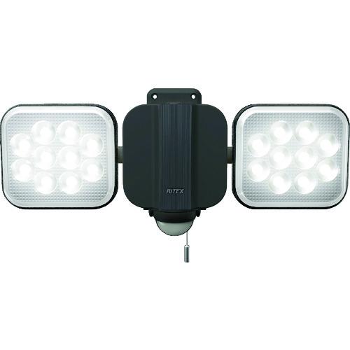 ムサシ RITEX 14W2灯フリーアーム式LEDセンサーライト LED-AC2028 期間限定 ポ...
