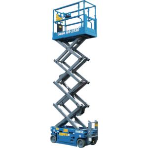 高所作業車 アルインコ Genie自走式高所作業車(シザーズリフト)GS □▽362-2794