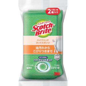 3M スコッチ・ブライト ネットスポンジ 2個の買取情報