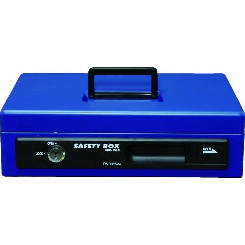 アイリスオーヤマ IRIS 558227 手提げ金庫 SBX-A5S ブルー SBX-A5S-BL ...