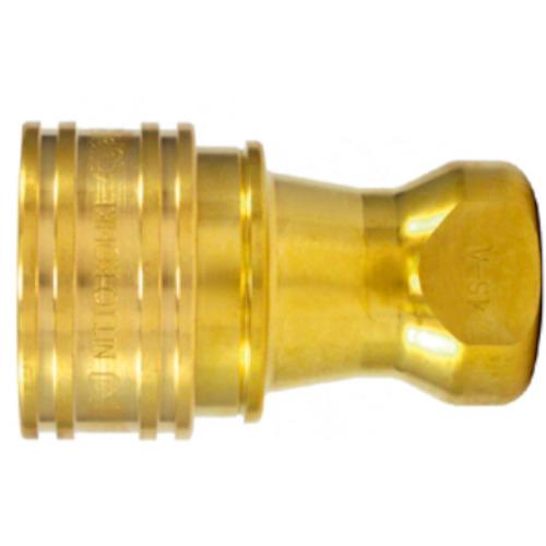 日東 SPカプラ タイプA 真ちゅう製 ふっ素ゴムFKM X-100 07918 4S-A_BRAS...