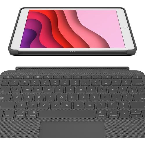 ロジクール Logicool COMBO TOUCH for iPad 第7世代用 トラックパッド付...