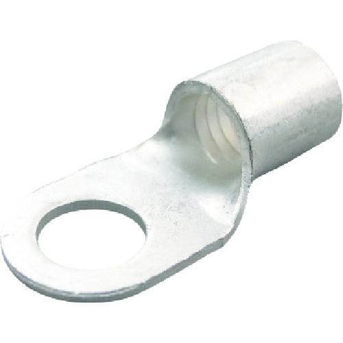 ニチフ 裸圧着端子 R形 50P より線96.3〜117.2 外寸28.5mm スタッド径8.4mm...