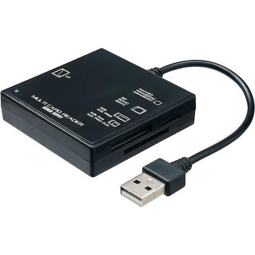 サンワサプライ SANWA USB2.0 カードリーダー ADR-ML23BKN 期間限定 ポイント...