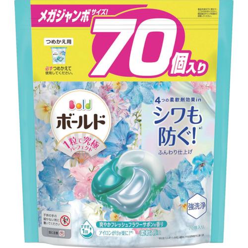 P＆Gジャパン 同 P＆G ボールド ジェルボール 4D フレッシュフラワーサボン 詰め替え メガジ...