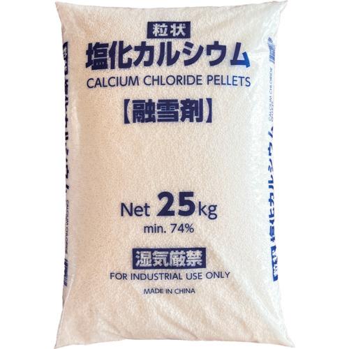 ジャパンソルト JAPANSALT 塩化カルシウム 融雪剤 25KG JS19025 期間限定 ポイ...