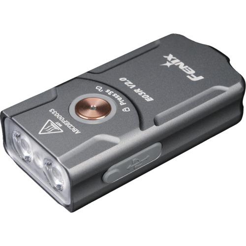 FENIX社 FENIX 充電式LEDライト E03R V2.0 グレー E03RV20GREY 期...
