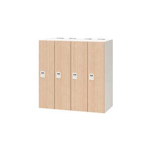 ナイキ NAIKI パーソナルロッカー 4人用 PKL型 ポッケ Pocke クリアーホワイト PKL-0909D4-WW 期間限定 ポイント10倍